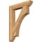 Ekena Millwork Westlake Slat Rough Sawn Bracket, Western Red Cedar, 6"W x 36"D x 48"H BKT06X36X48WTL06RWR - alternate 1